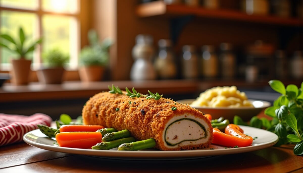 Quels accompagnements gourmands pour magnifier un cordon bleu ?