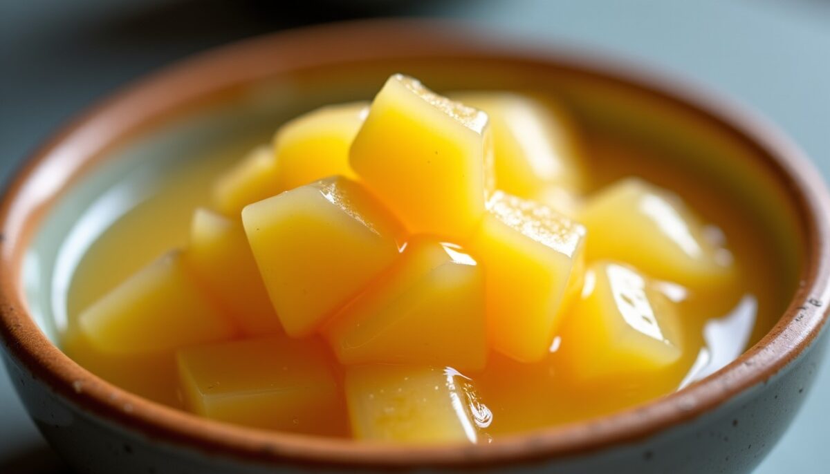 Plaisir sucré d’ananas caramélisé au miel : un dessert frais et irrésistiblement gourmand