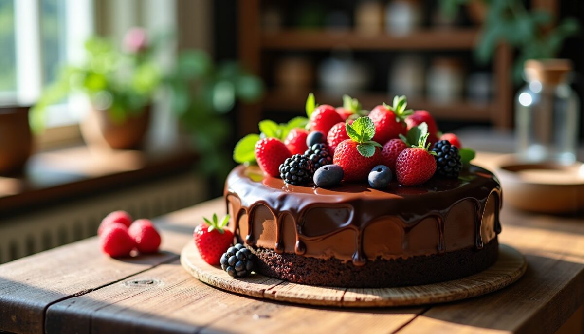 Gâteau au chocolat exquis sans sucre : la douceur idéale pour les diabétiques Gâteau au chocolat exquis sans sucre : la douceur idéale pour les diabétiques