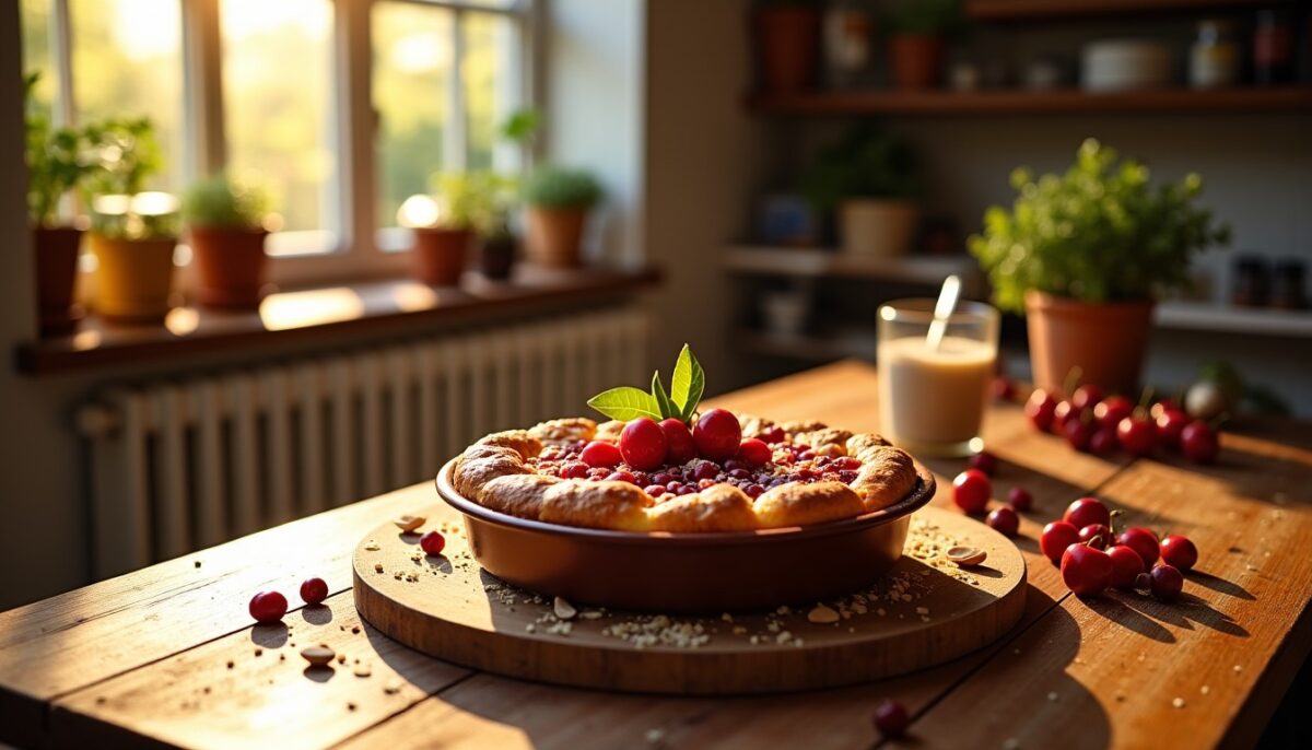 Clafoutis gourmand sans sucre ajouté : une recette simple et pleine de saveurs