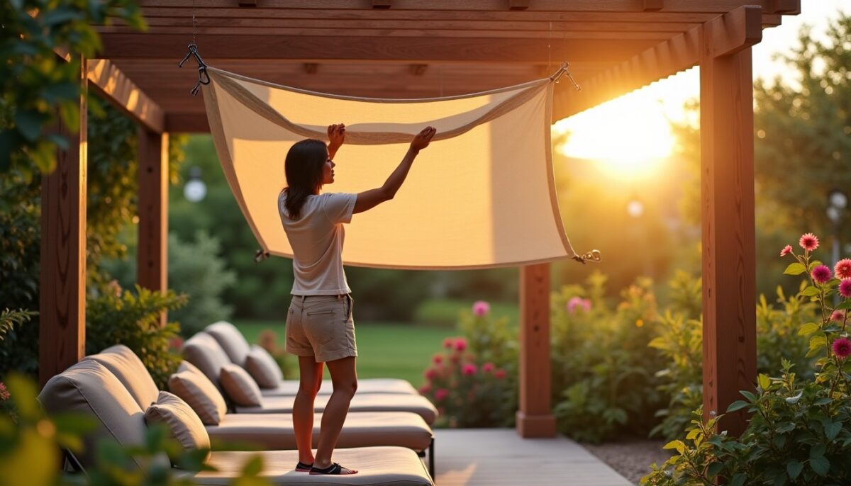 Installation facile et sereine de votre bâche de pergola sur mesure : le guide complet