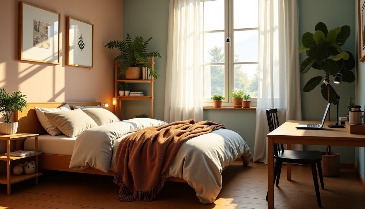Optimiser un petit espace : conseils pour une chambre à la fois chaleureuse et pratique