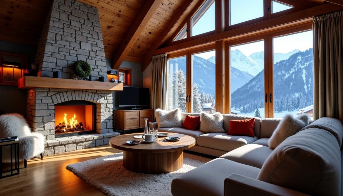 Décoration de chalet à Megève : les secrets des locations les plus prisées