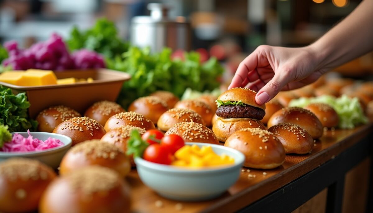 Top adresses incontournables pour savourer de délicieux mini pains burger à personnaliser