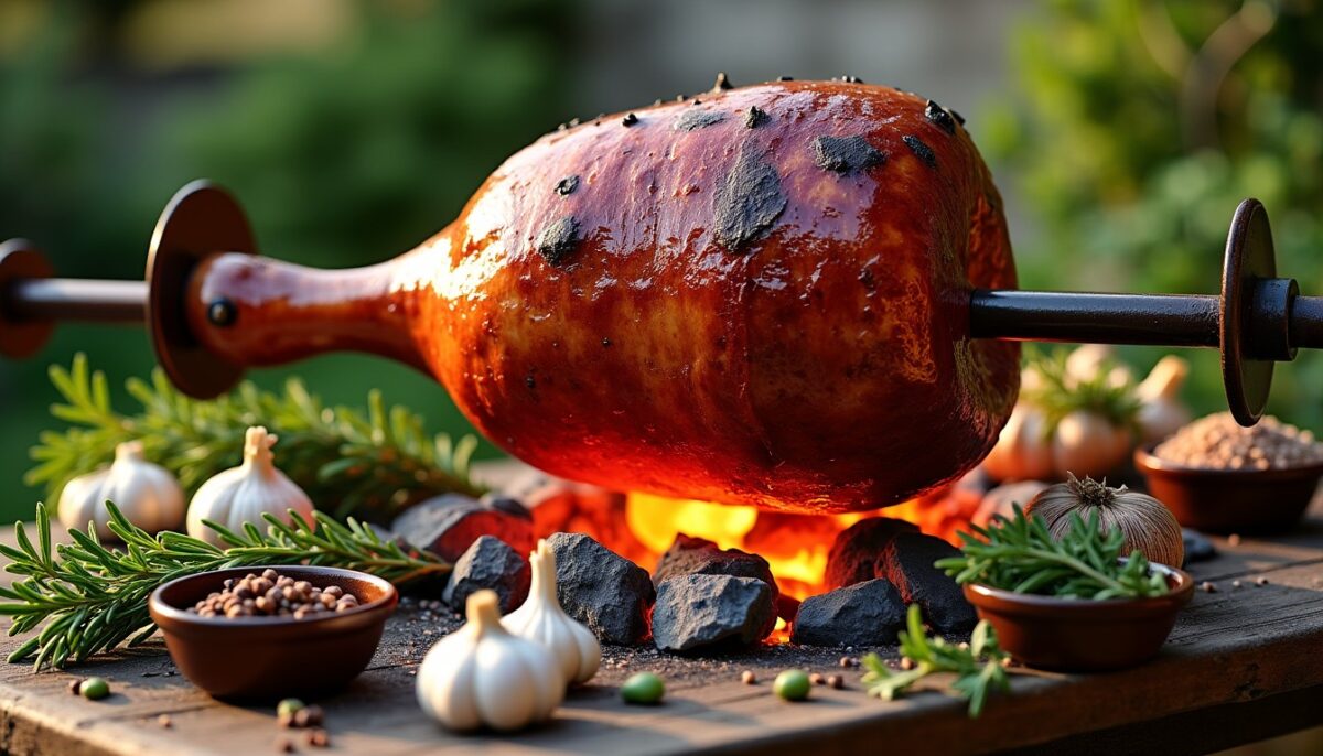 Les astuces incontournables pour une marinade délicieuse et un jambon à la broche irrésistible Les astuces incontournables pour une marinade délicieuse et un jambon à la broche irrésistible