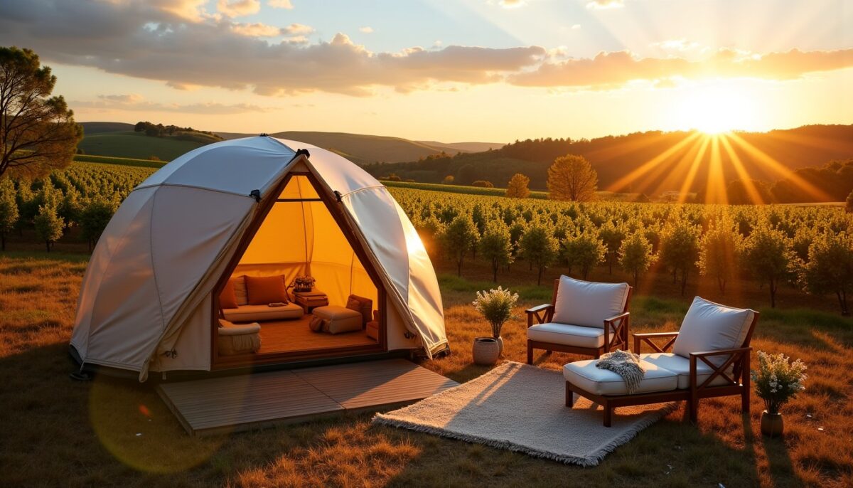 Top 5 des tentes de glamping les plus inédites à explorer en France Top 5 des tentes de glamping les plus inédites à explorer en France