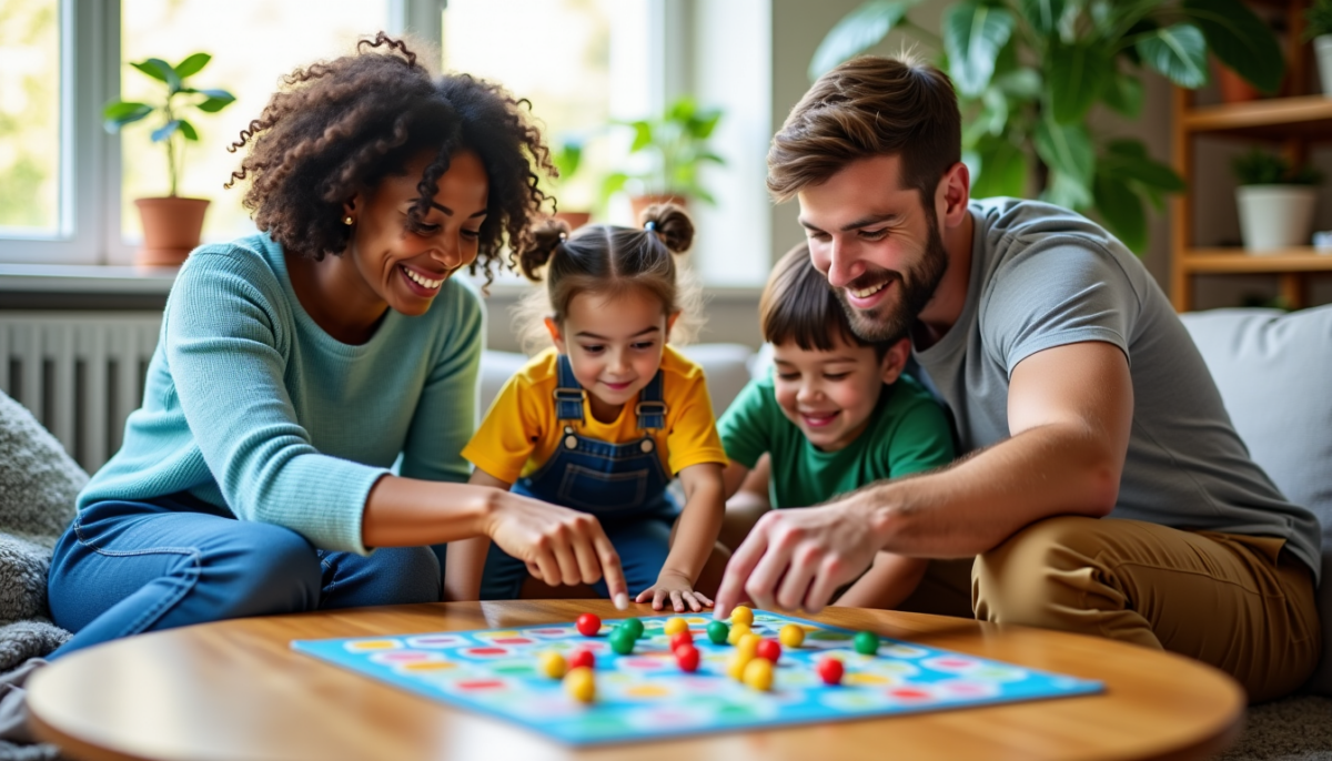 Premiers jeux de société : par où commencer avec des enfants